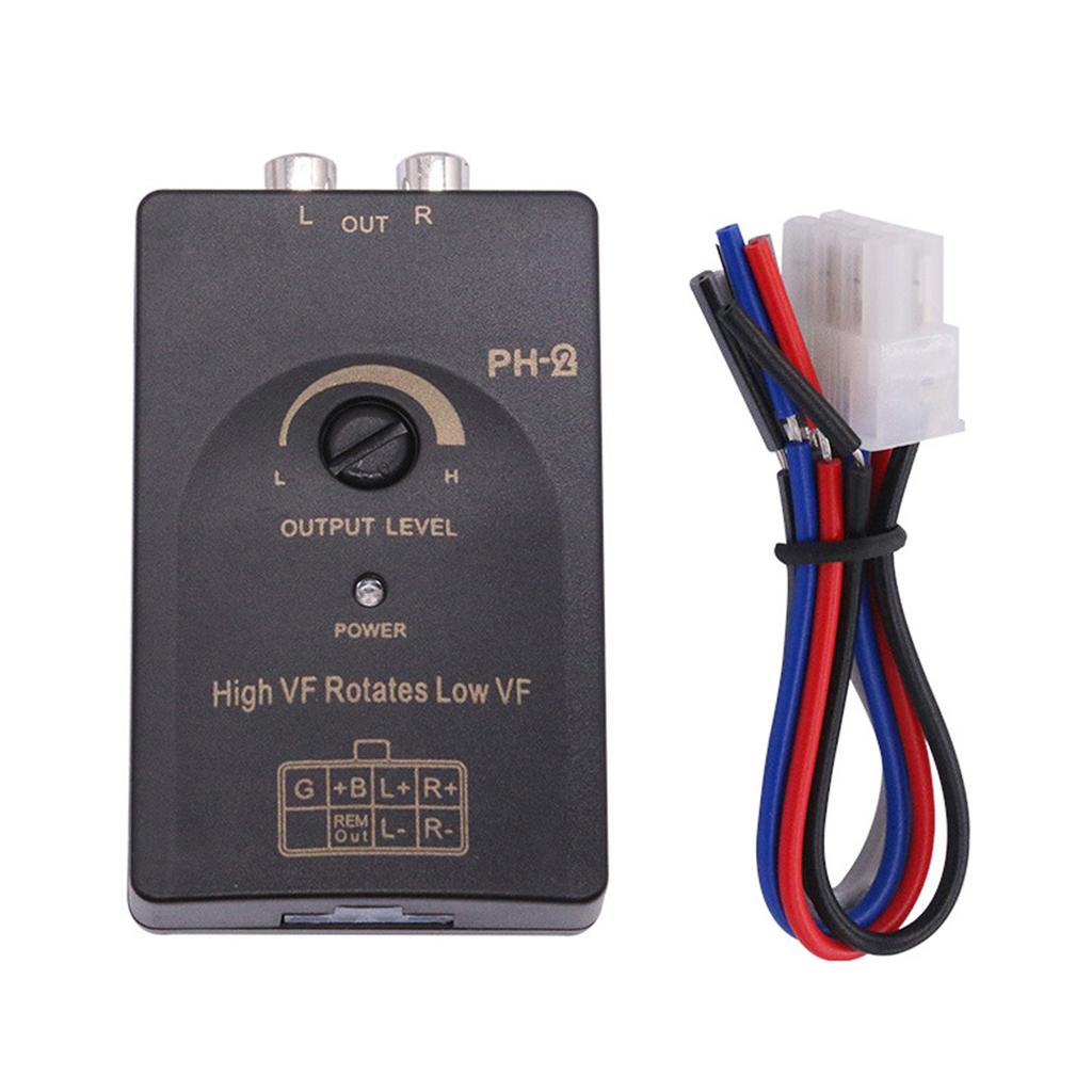 Car Stereo Speaker Delay Signal High Low Converter for Auto Subwoofers Amplifier Player High To Low