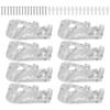 Clear Blind Cord Holder Roller Shade Safety Chain Retainer Cord Guide Fixation Hooks for Blinds Cord Beaded Chain Clip