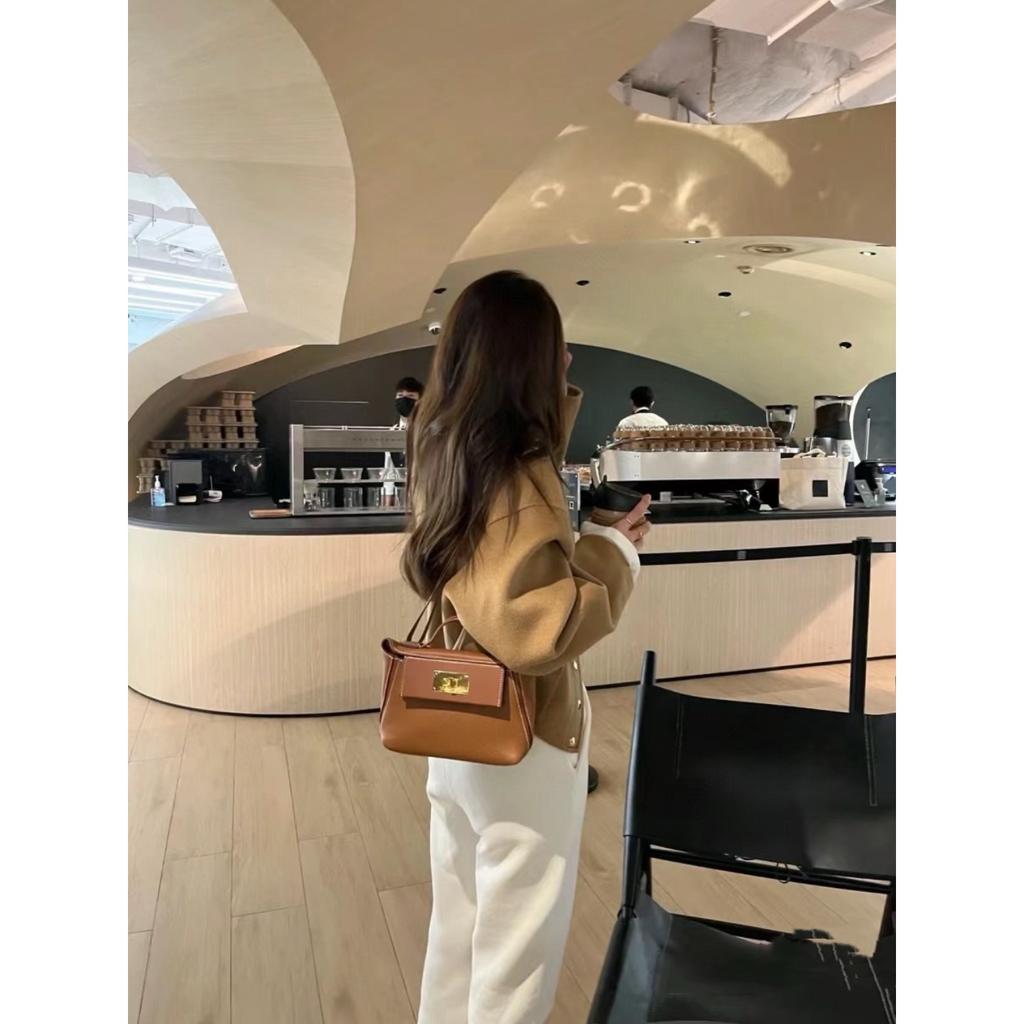 Verze haute couture importovaná kůže Fubao 2424 balení taška s křídlem pravá kůže dámská kabelka kožená taška přes rameno messenger taška