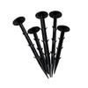 100Pcs Spiked Plastic Weed Barrier Fixing Stakes Garden Ground Landscape Nails for Outdoor Patio Landscaping Lawn Edging