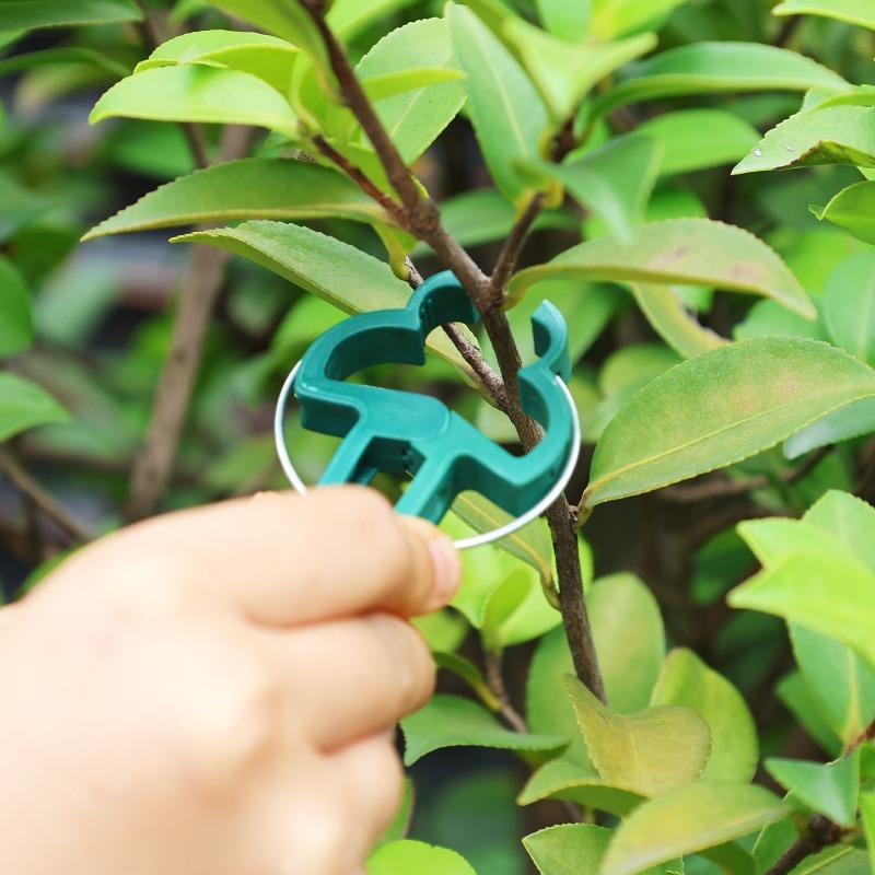 Plant Fixed Clips Reusable Garden Greenhouse Bracket Seedling Stem Support Fastener Garden Climbing Vines Vegetables Fixed Tool