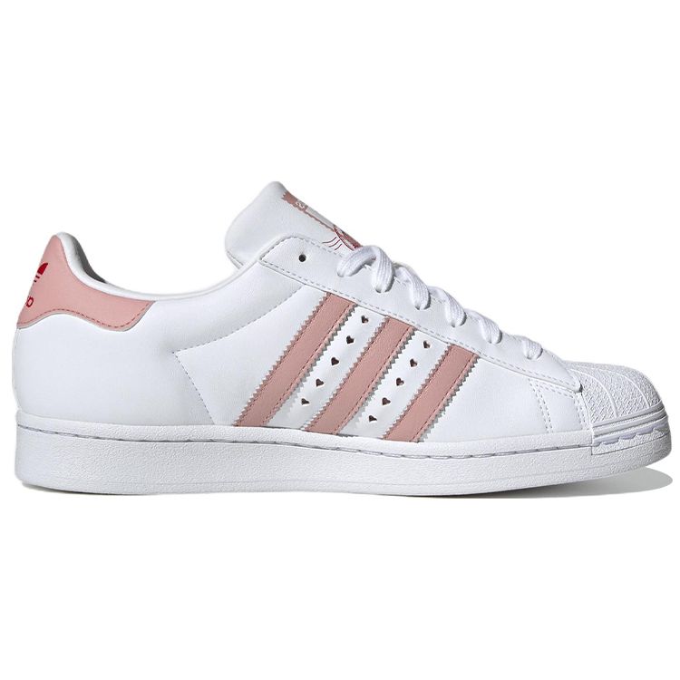 adidas Superstar Valentines Day 2023 - Scarlet Unisex Sneakers White Footwear-White Wonder-Mauve IE6976