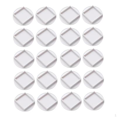 20Pcs Plant Spacer Kit Universal,Round Garden Deck Openings for Indoor Growing System