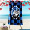 Asciugamano da Spiaggia Stampato Atalanta BC, Asciugamano Grande Morbido Asciugatura Rapida per Spiaggia Campeggio Nuoto
