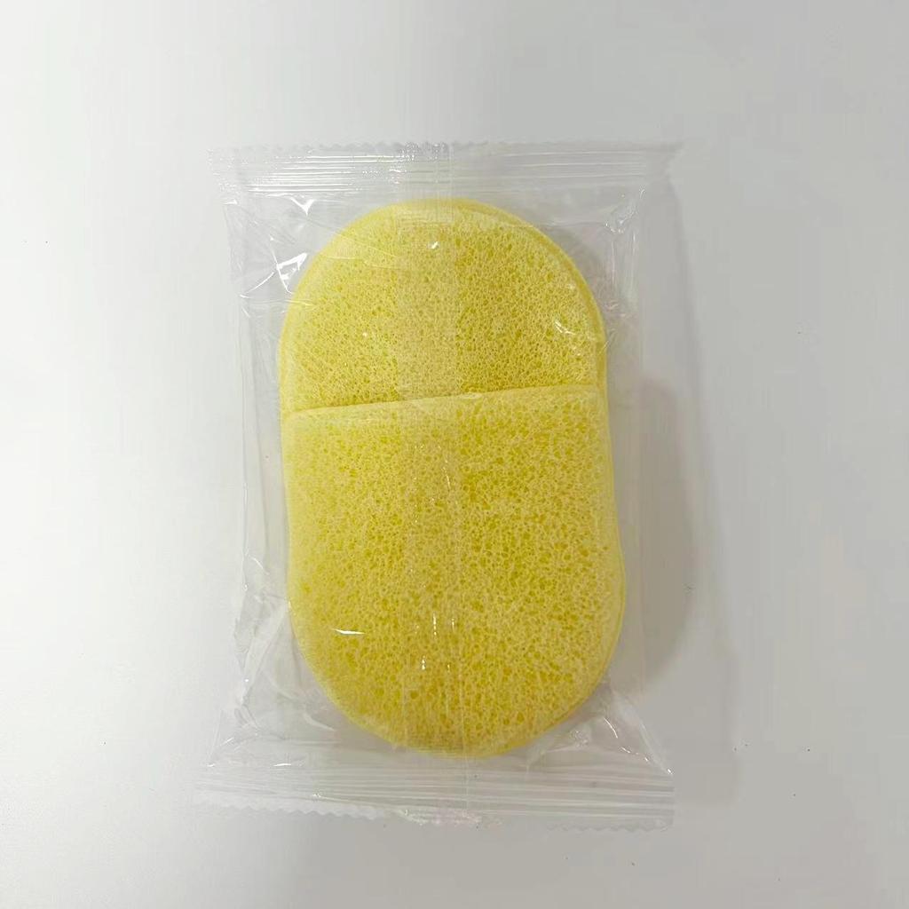 Konjac Face Wash Glove - Exfoliating Puff for Cleansing, Scrubbing, and Makeup Removal.