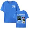 Rapper J Abecia La Verdad Album Tour Graphic Tshirt Mens Clothing Fashion Hip Hop Music T Shirts Oversized 100 Cotton T Shirt
