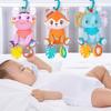 Interactive Baby Bed Hanging Decoration Toy Feature Squeaky Rattle Design For Sensory Play And Cognitive Growth