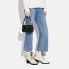 New COACH Nolita Calfskin With Leather Shoulder Bag, Wrist Bag, Clutch Trumpets Women's Black C7362-IMBLK