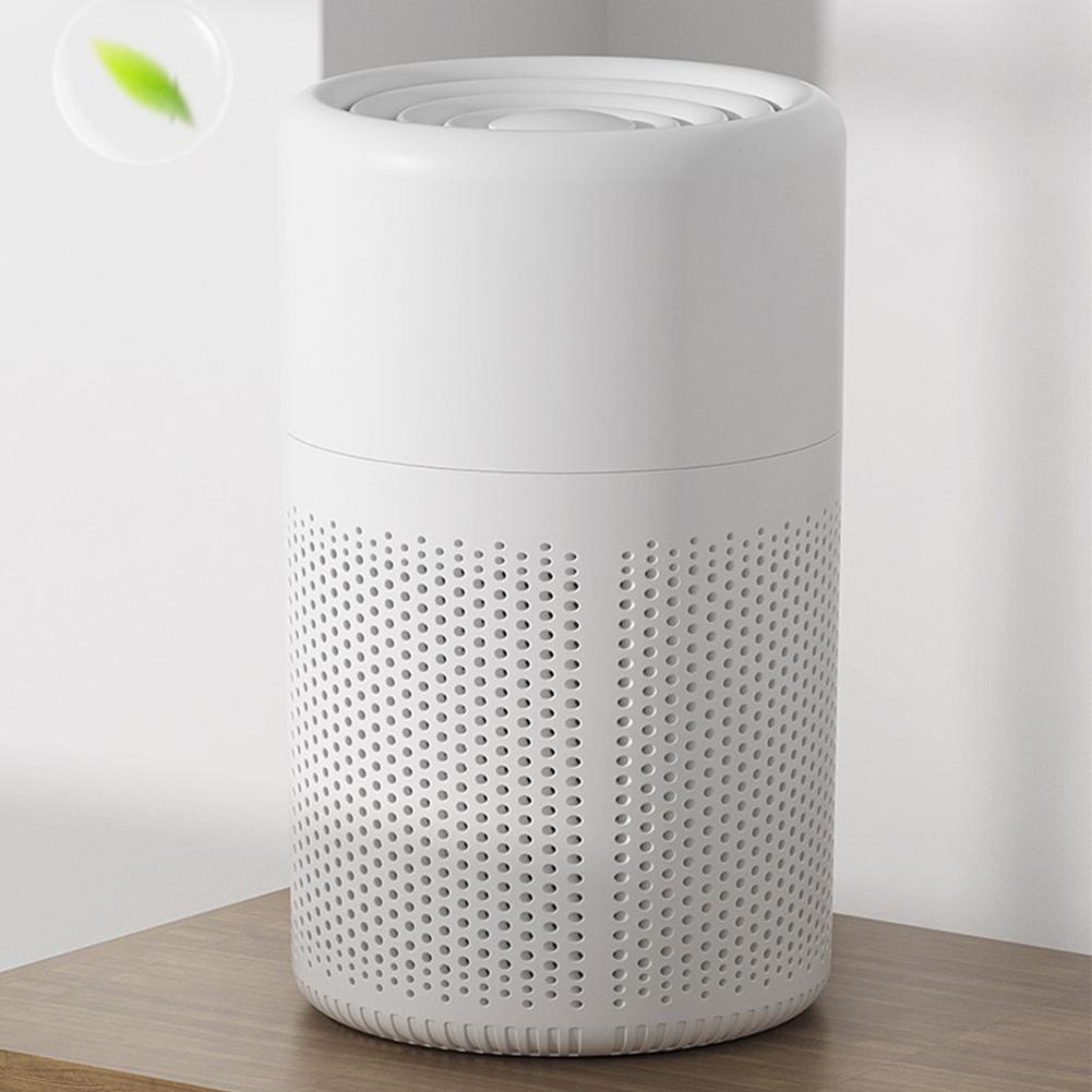 USB Portable Purifier with Auto Mode Small Air Purifier Quiet Air Cleaner for Home Bedroom for Smoke Allergies Pet Dander Odor