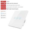Zigbee Smart Home Glass Touch Control Panel Wifi Wall Switch Waterproof Retro Style Google Assistant Supported Works Alexa