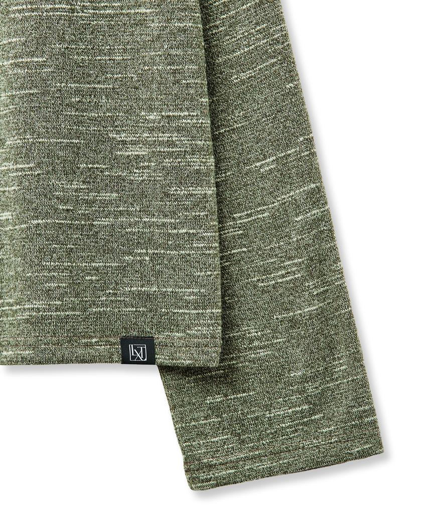 LXT Soft Crop Knit Long Sleeve [Khaki]