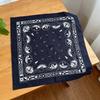 Vintage Style Cotton Scarf Lightweight Breathable Fashion Bandana Multipurpose Headscarf For Men And Women