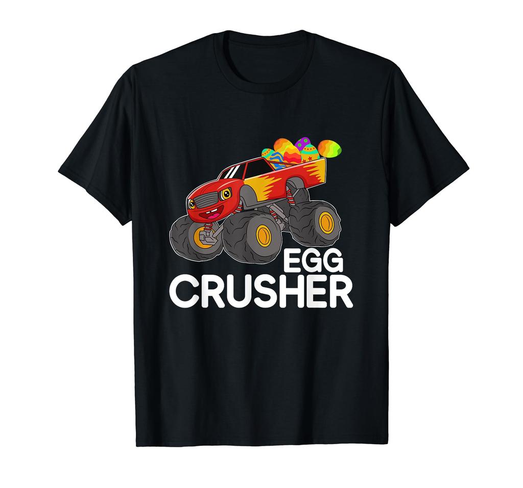 Easter Egg Monster Truck Egg Hunter Kids' T-Shirt
