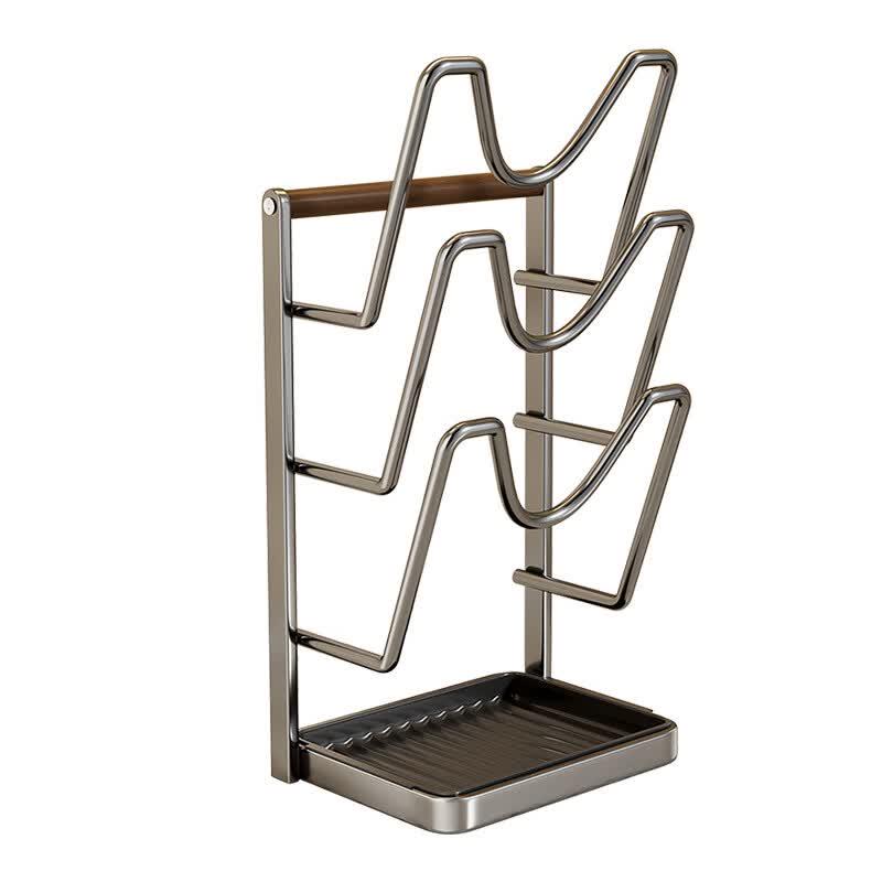 Brangdy 3-Tier Countertop Pot Lid Rack