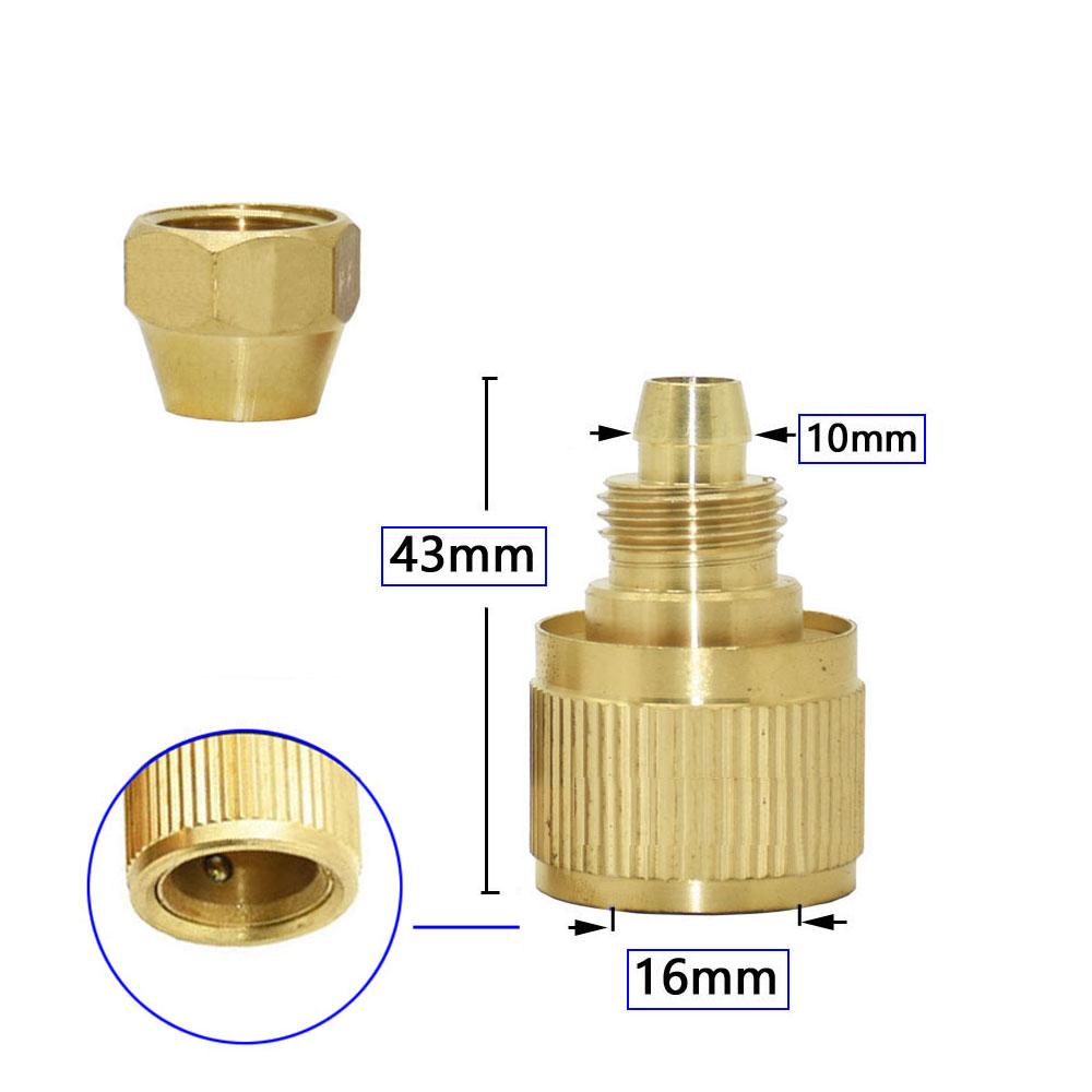 1/2'' 3/4'' 1'' Brass Hose Quick Connecter 16mm 20mm Copper Tap Coupling Adapter Garden Tubing Repair Watering Gun Fittings