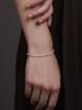 Hei [Sv925] Cutting Silver Beads Bracelet
