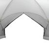 Mosquito Net Tent with Roof Gray 434 x 434 x 230 cm