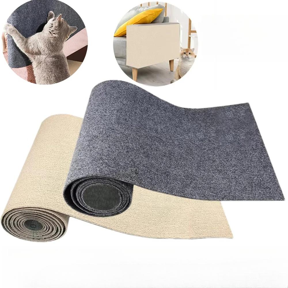 Self-Adhesive Anti Cat Scratch Carpet Multi-Purpose Cats Scratch Carpet for Couch Couch Corner Indoor Furniture DIY Protector