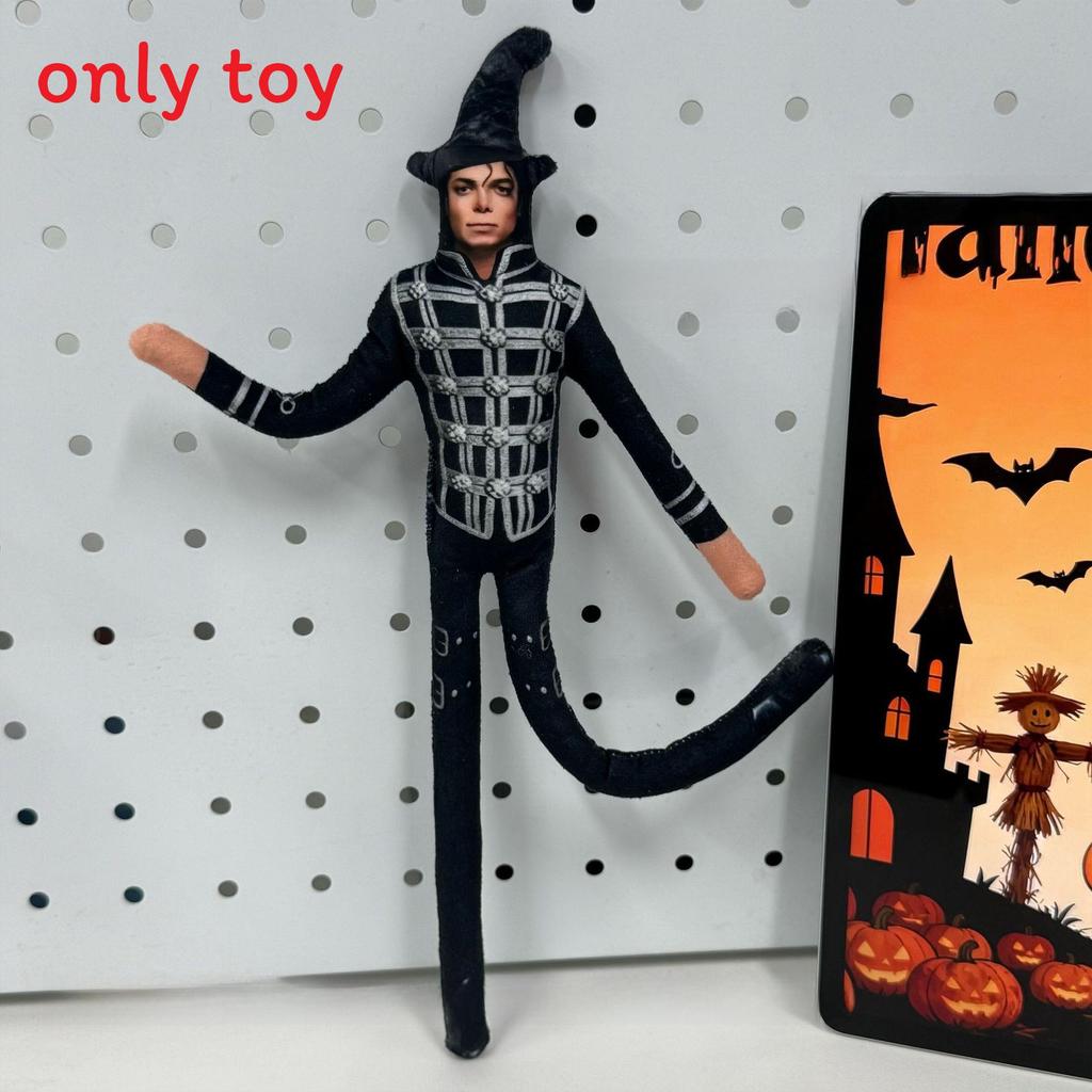 Michael Jackson Halloween Plush Doll With Skeleton Frame For Collectors