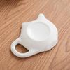 Chaozhou White Ceramic Dipping & Snack Dish In Pot Shape with Logo Printing Option