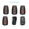 Silikon-Schlüsselanhänger-Schutzhülle für Toyota alle Serien für Camry/Camry Hybrid/C-HR Prius/Prius Prime86/GT86