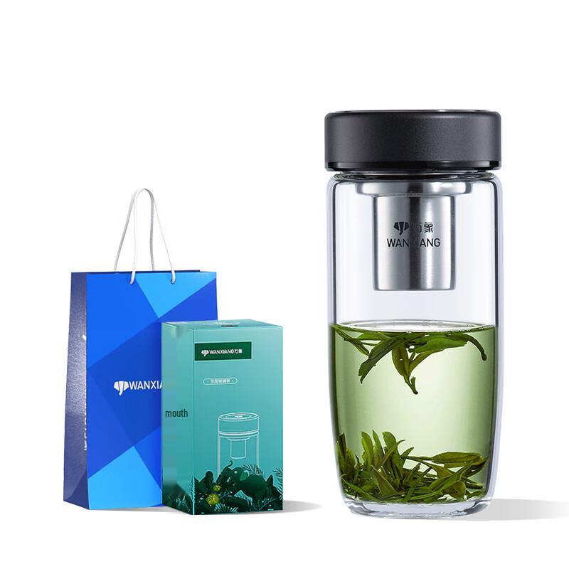 

Waanxang Single-Layer Borosilicate Glass Tea Cup with Lid