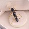 1pc Creative Ant Enamel Brooch, Fashion Lapel Badge Pin for Cuffs Ties Backpacks, Ideal Daily Decor & Holiday Gift