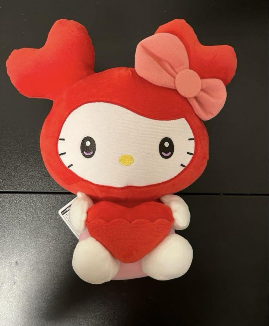 

[USED] Twice Gigo Pocket Big Plush Toy Chaeyoung Hello Kitty