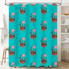 Shower Curtain Vintage Floral Botanical Rustic Farmhouse Bathroom Decor Washable Waterproof Home Textile Accessories