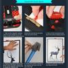 Outil de suspension de photo Niveau de mesure haute précision Outil de mise à niveau de tableau pour mur Pour charpentiers professionnels Bricoleurs Femmes