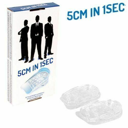 Semelles Élévatrices - 5x1cm - Silicone - Antidérapantes - Unisexe