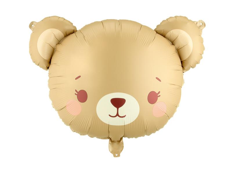 Brown Teddy Bear Foil Balloon 56Cm