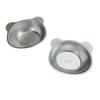 Pet Supplies 304 Stainless Steel Cat & Dog Water and Food Bowl with Neck Protection Design