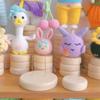 Round Crochet Doll Base Wooden Display Base DIY Tool Display Rack  Doll Display