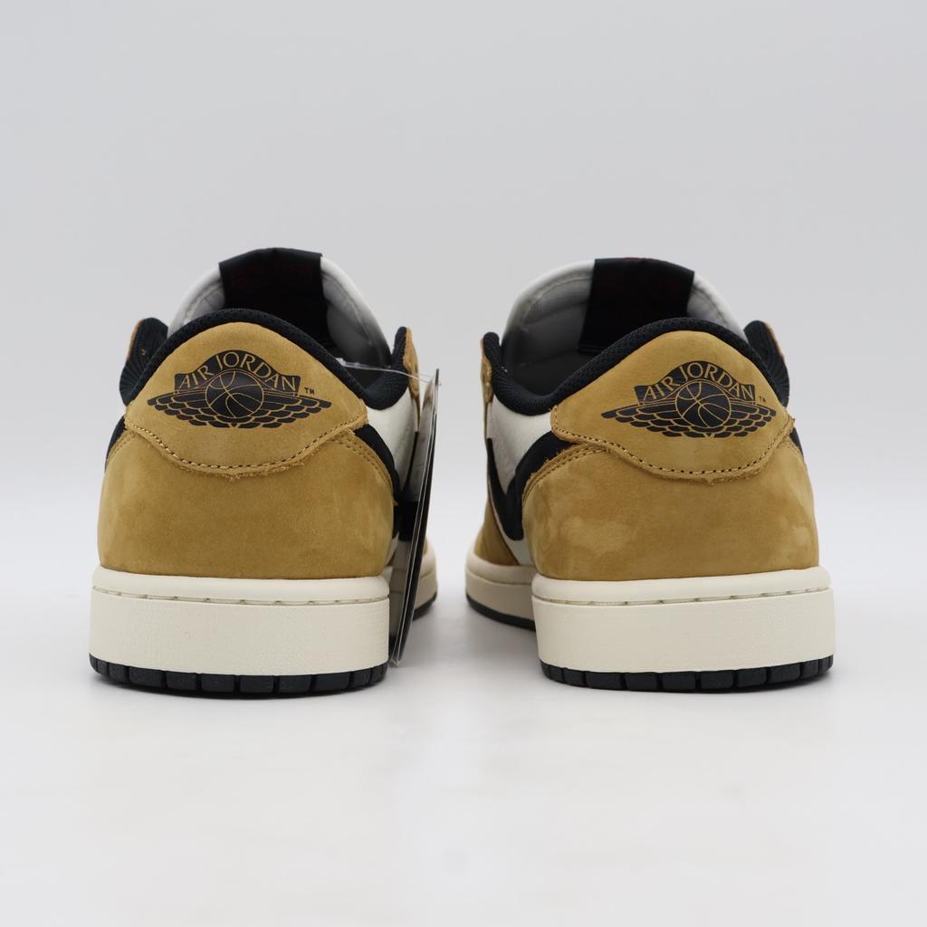 CZ0790-107 Nike Air Jordan 1 Low OG Rookie of the Year Sail and Golden (Men's)
