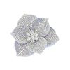 DIY Craft Rhinestone Flower Patches 3D Sew-On Applique  Headband Accessories Fabrics