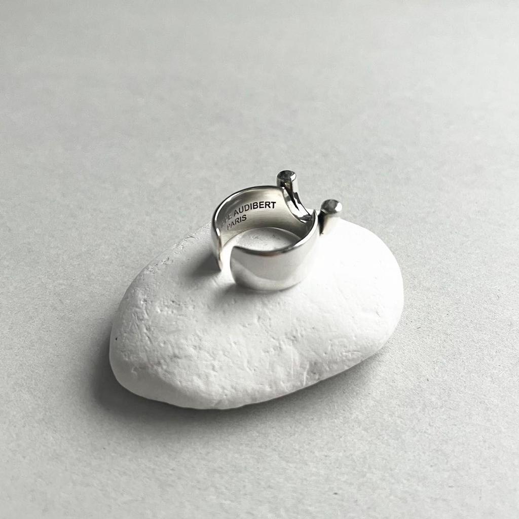 Used PHILIPPE AUDIBERTRING THEA Silver ring