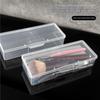 Nail Art Empty Storage Box Leakproof Transparent Rectangle Plastic Case for Nail Rhinestones Small Manicure Decorations