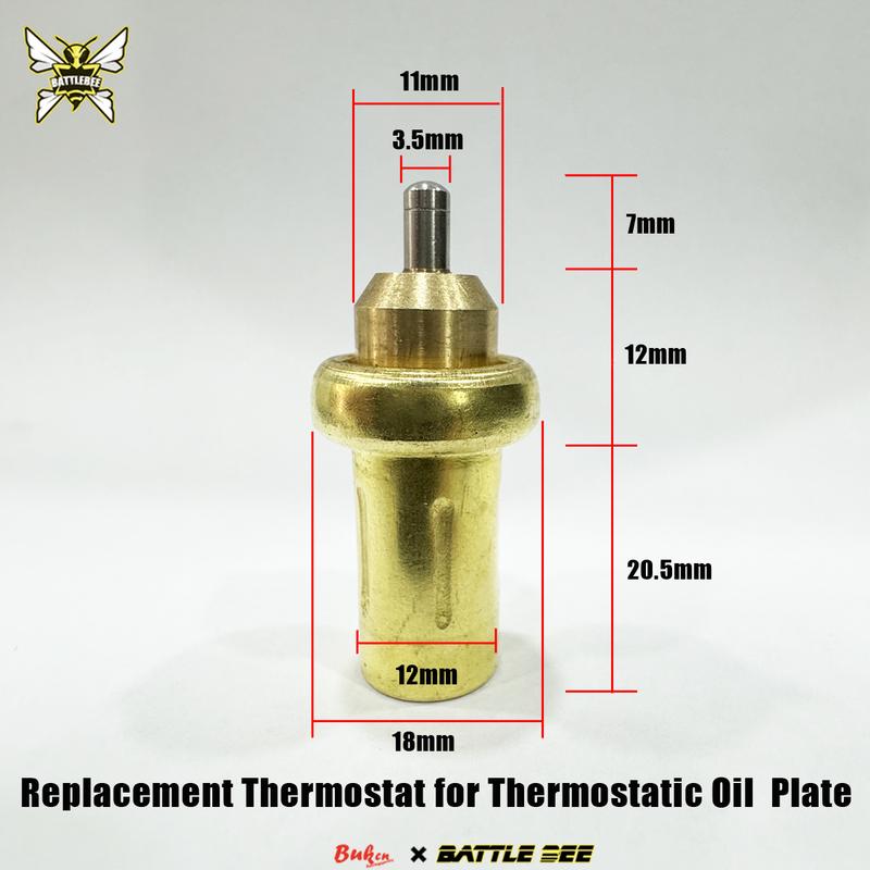 Replacement Thermostat for Thermostatic Oil cooler Sandwich Plate182°F/83°C 198°F/92°C 182F 83C