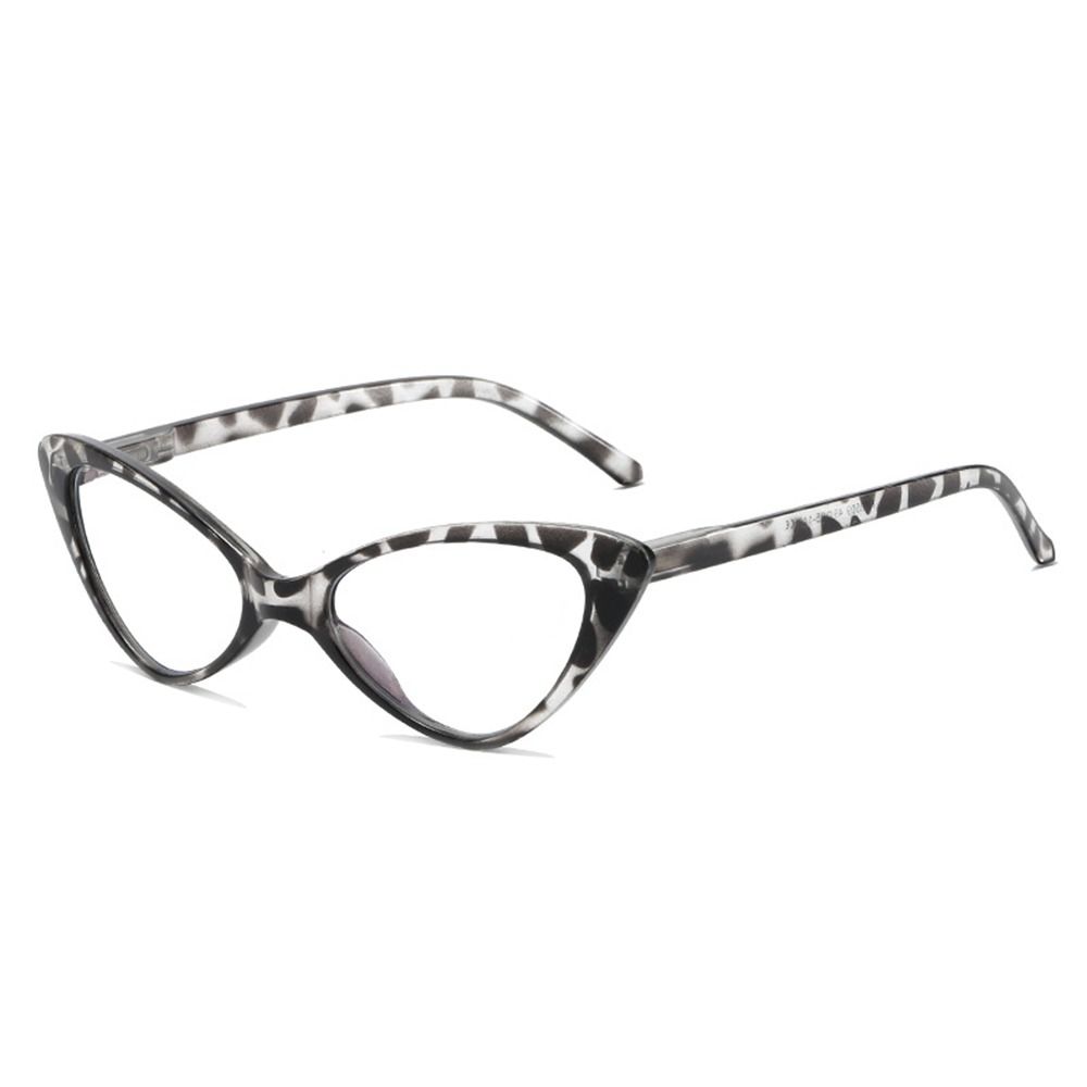 Sexy Fashion Reading Glasses Women Cat Eye Transparent Glasses Magnifier Vision Plus +0.25 +0.5 +1.0 +1.5 +2.0 +2.25 To +4.0