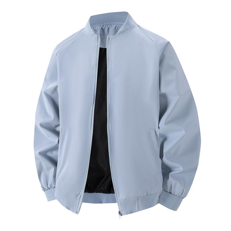 Retro Jacket Men's Solid Color Pilot Jacket Men's Jacket Men's Jacket Men's Top Men