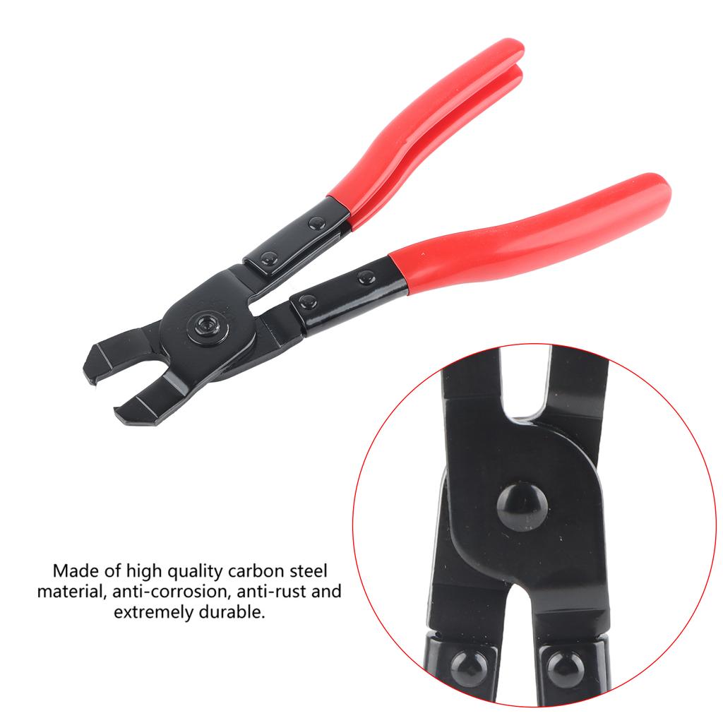 Carbon Steel Ear Type CV Boot Clamp Plier for All Earless Type CVJ Boot Clamps