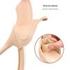 Soft, Self-Adhesive Heel Stickers: Anti-Slip, Anti-Rub, Cuttable, Skin-Like Insoles for High Heels, Adjustable Size