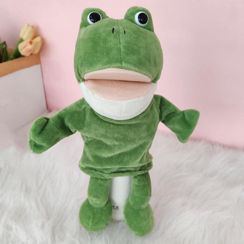 

Животное ручная кукла для детей: Интерактивный чревовещатель и игрушка для раннего развития 30 cm Puppet 98 g