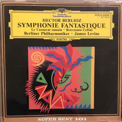 CD BERLIN PHILHARMONIC BERLIOZ LEVIN Berlioz Fantasy Symphony POCG50016 Deutsche Grammo 1997 Japan ObiClassical Used