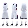 Mens Womens Basketball Jersey Set Quick Dry Breathable Training Uniform Custom Double-Sided Team Sport Wear