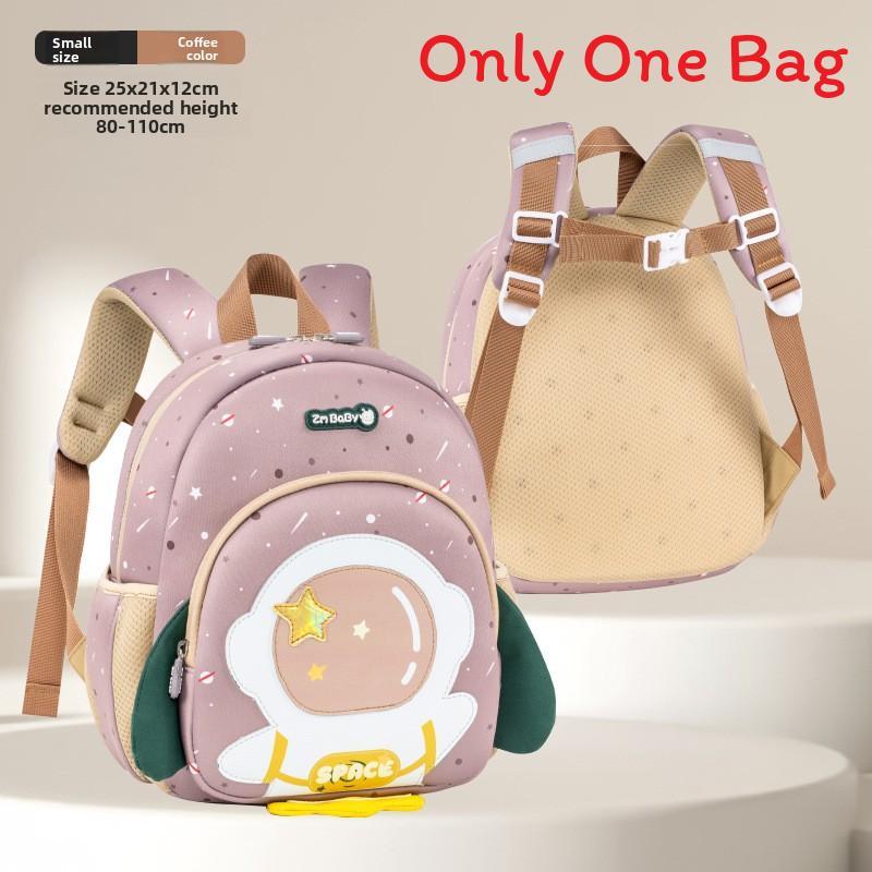 Sesame Baby Cartoon Astronaut Toddler Backpack With Breathable Material For School Use