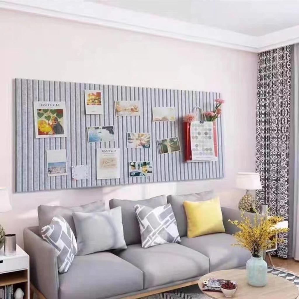 Felt Cork Board for Artwork Display and Decoration - Ideal for Schools, Offices, Bedrooms, and Creative Spaces