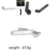 High Quality Black And Silver Shift Arm Rod For Harley Traveler Trike Models