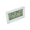 Time/Date/Week/Temperature Electronic Alarm Clock LCD Display Plastic Digital Alarm Clock 12/24 Hours 7 Languages